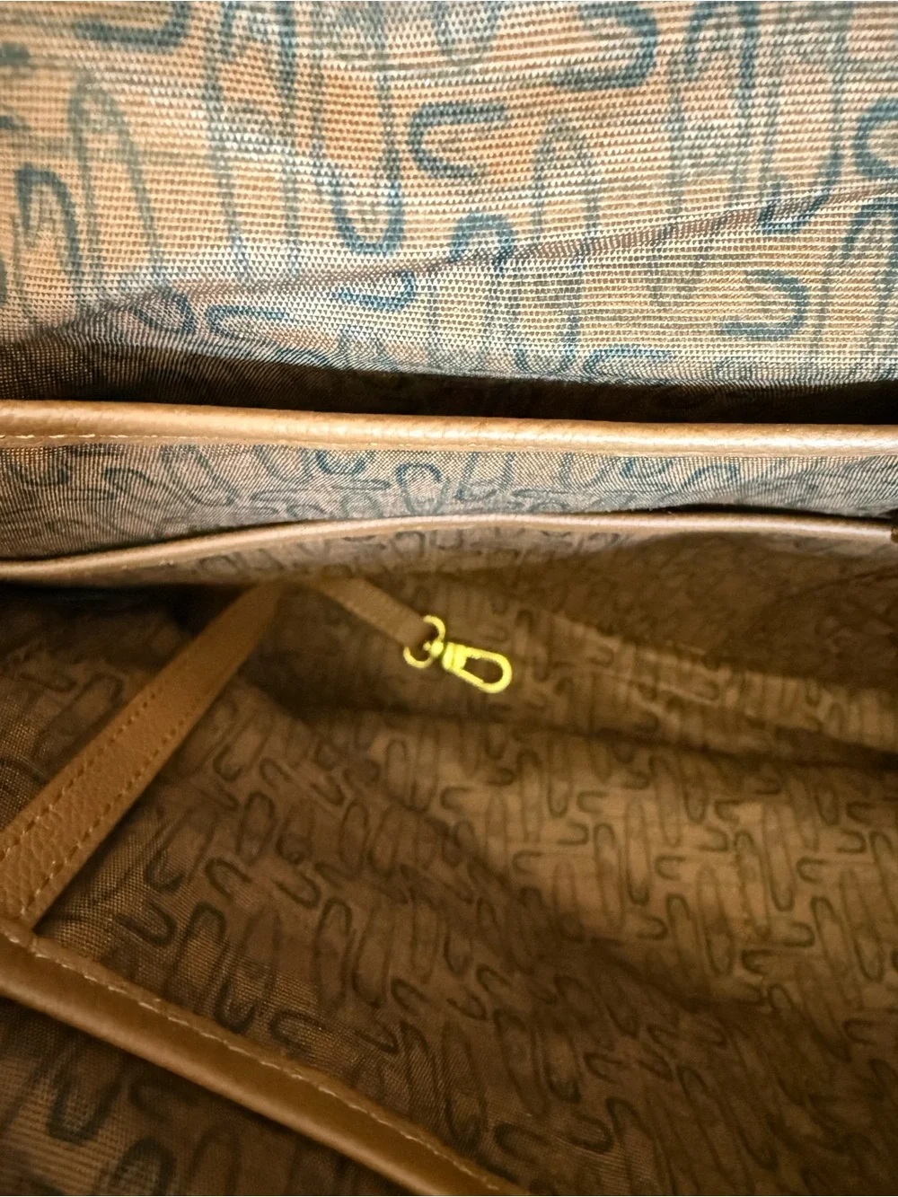 Lipault genuine leather